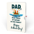 I Lava You Father's Day Light-Up Pop-Up Card and Sentiment Set for Dad