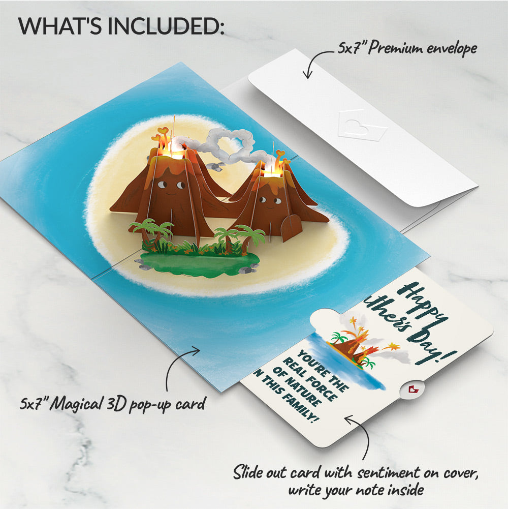 I Lava You Father's Day Light-Up Pop-Up Card and Sentiment Set