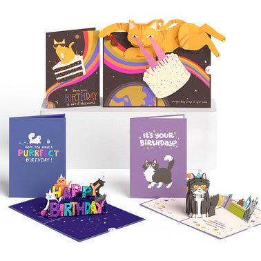 Birthday Cats 3-Pack