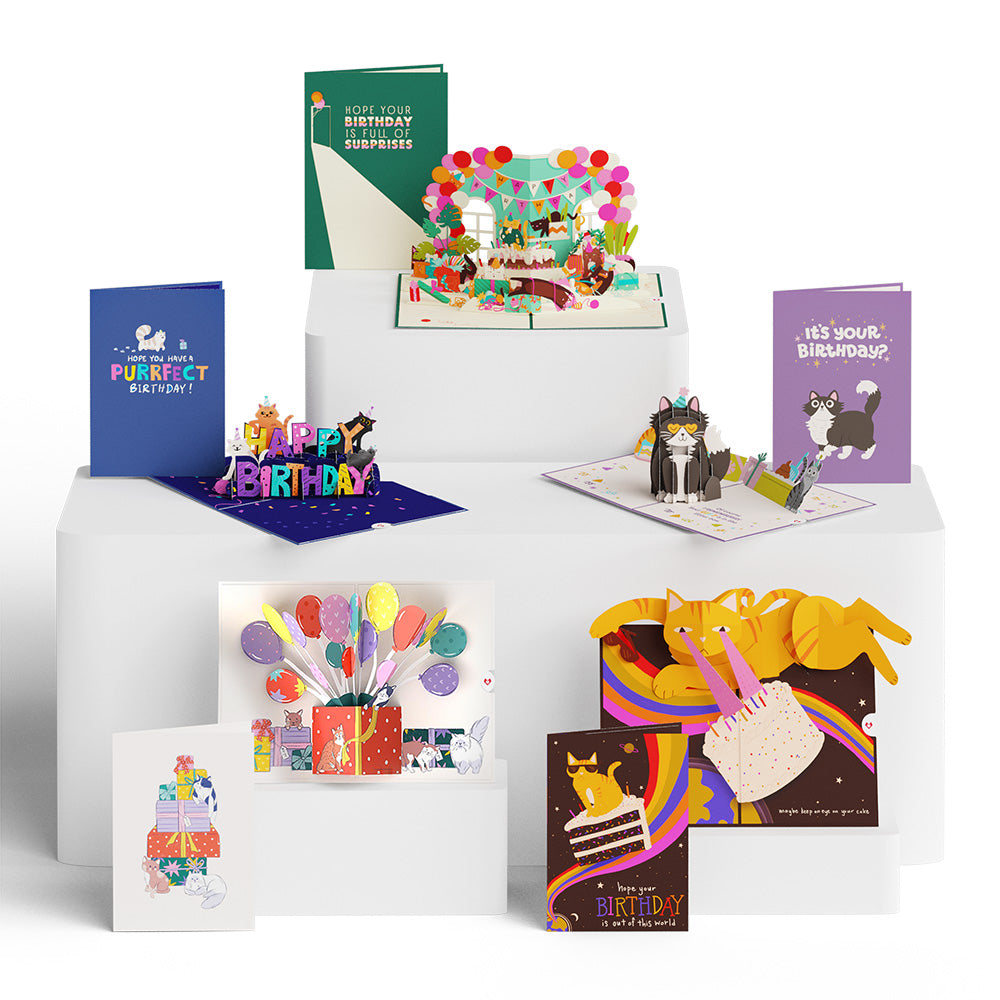 Birthday Cats 5-Pack