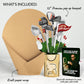 Tee-rific Golf Father's Day Bouquet and Matrix Hacker Sentiment Set