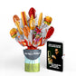 Grill Master Father's Day Bouquet and Matrix Hacker Sentiment Set