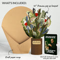 Fin-tastic Fish Father's Day Bouquet and Matrix Hacker Sentiment Set