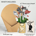 Tee-rific Golf Father's Day Bouquet and Spartan Grilling Sentiment Set