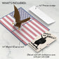 Patriotic Eagle Father's Day Pop-Up Card and Spartan Grilling Sentiment Set