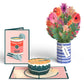 Get Well Soon Pop-Up Card & Bouquet Bundle