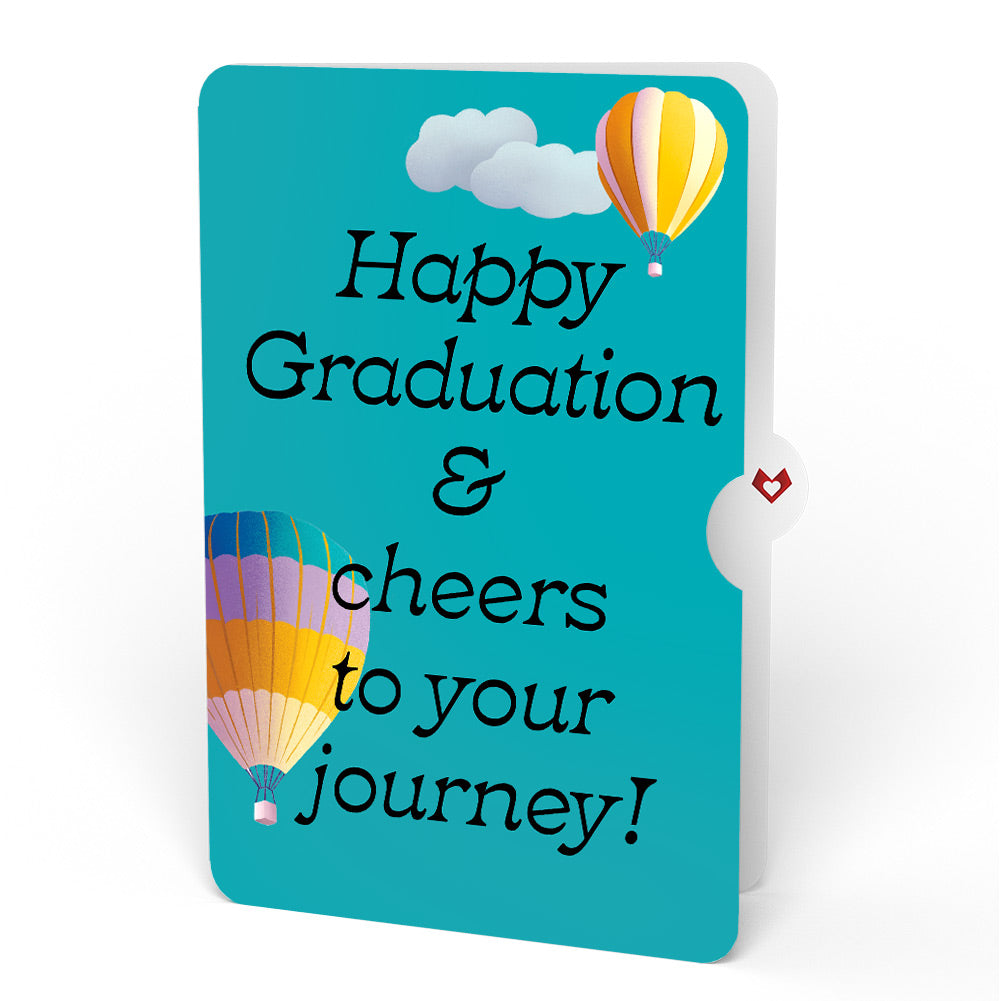 Adventure Awaits Hot Air Balloon Graduation Pop-Up Card and Sentiment Set