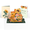 Radiant Sunflowers Thank You Pop-Up Card and Sentiment Set
