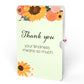 Radiant Sunflowers Thank You Pop-Up Card and Sentiment Set