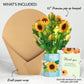 Sunflower Blooms Thank You Bouquet and Sentiment Set