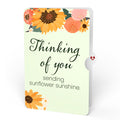Stained Glass Sunflowers Thinking of You Pop-Up Card and Sentiment Set