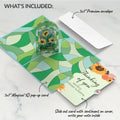 Stained Glass Sunflowers Thinking of You Pop-Up Card and Sentiment Set