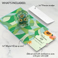 Stained Glass Sunflowers New Baby Pop-Up Card and Sentiment Set