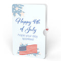 Let Freedom Shine 4th of July Suncatcher Card and Sentiment Set