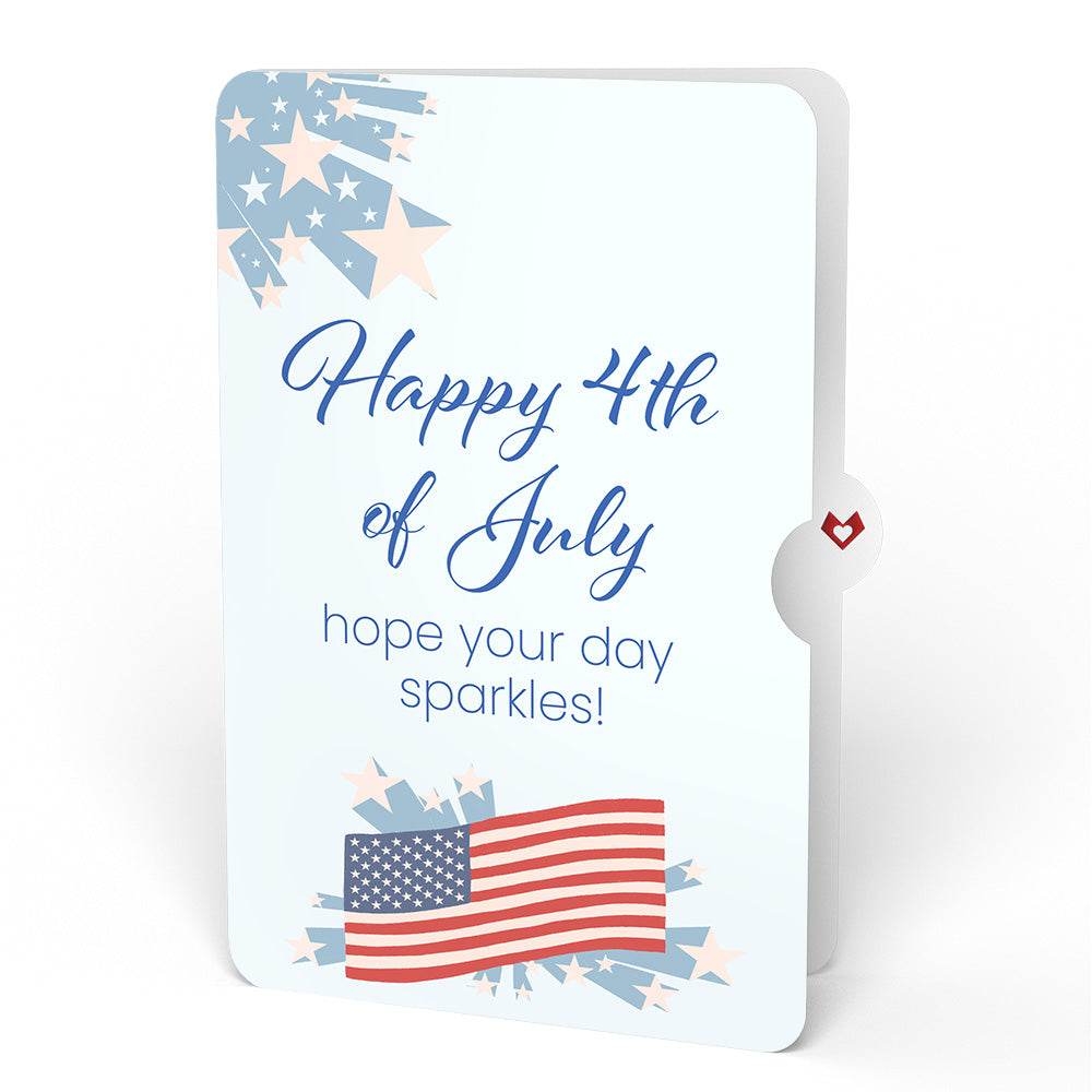 Let Freedom Shine 4th of July Suncatcher Card and Sentiment Set