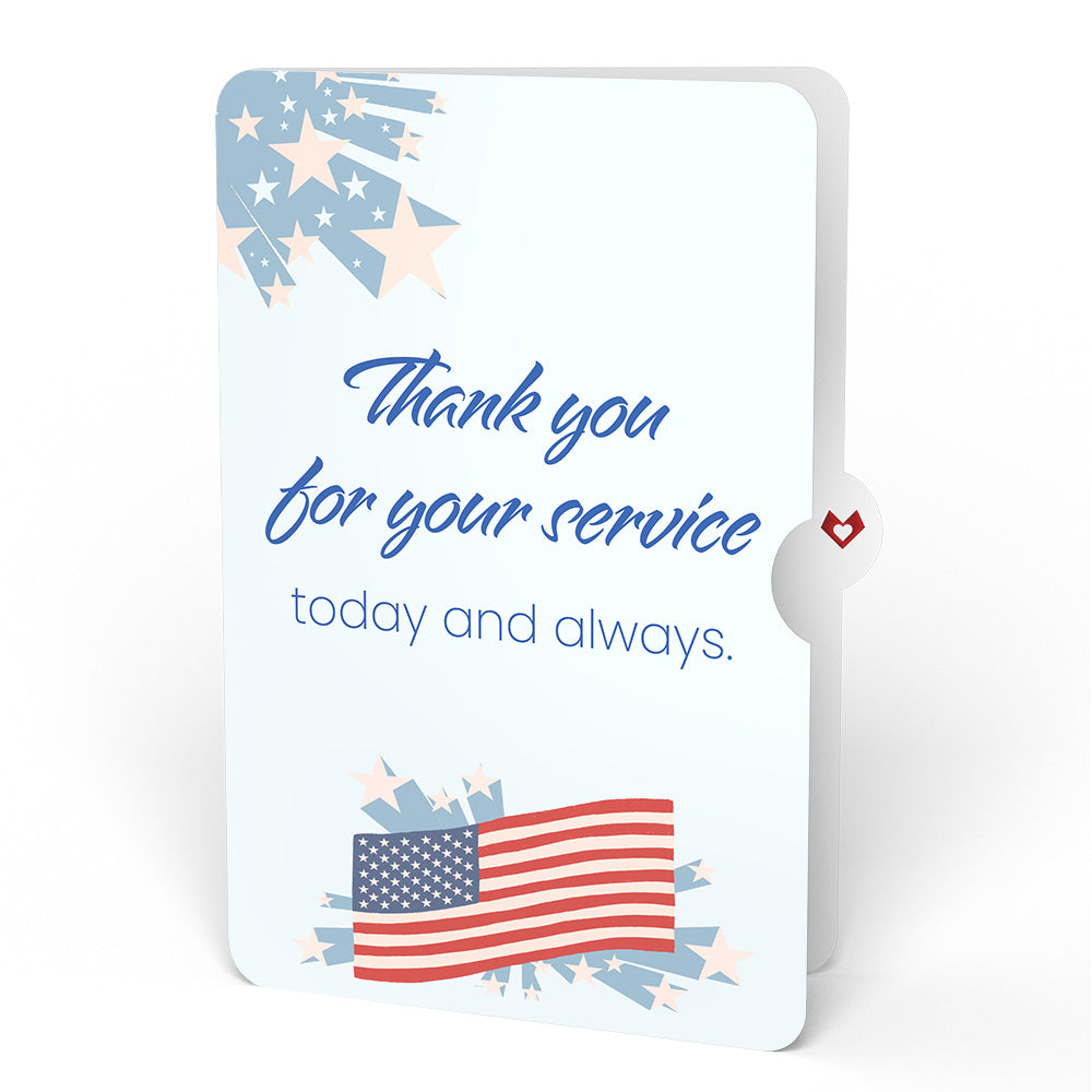 Let Freedom Shine Appreciation Suncatcher Card and Sentiment Set