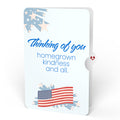 Let Freedom Shine Thinking of You Suncatcher Card and Sentiment Set