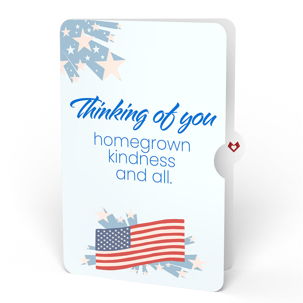 Let Freedom Shine Thinking of You Suncatcher Card and Sentiment Set