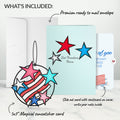 Let Freedom Shine Thinking of You Suncatcher Card and Sentiment Set