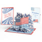 From Sea to Shining Sea Remembrance Pop-Up Card and Sentiment Set