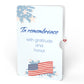 From Sea to Shining Sea Remembrance Pop-Up Card and Sentiment Set