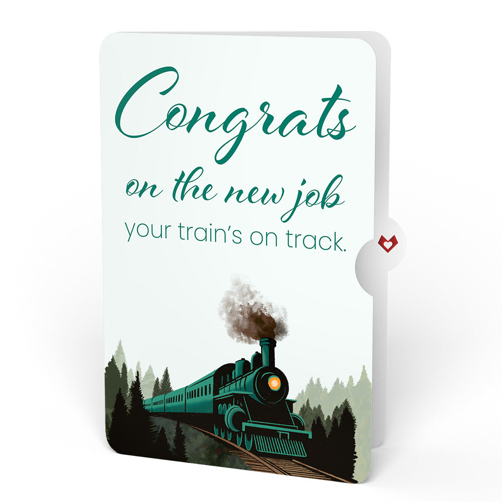 Classic Train Congratulations Pop-Up Card and Sentiment Set