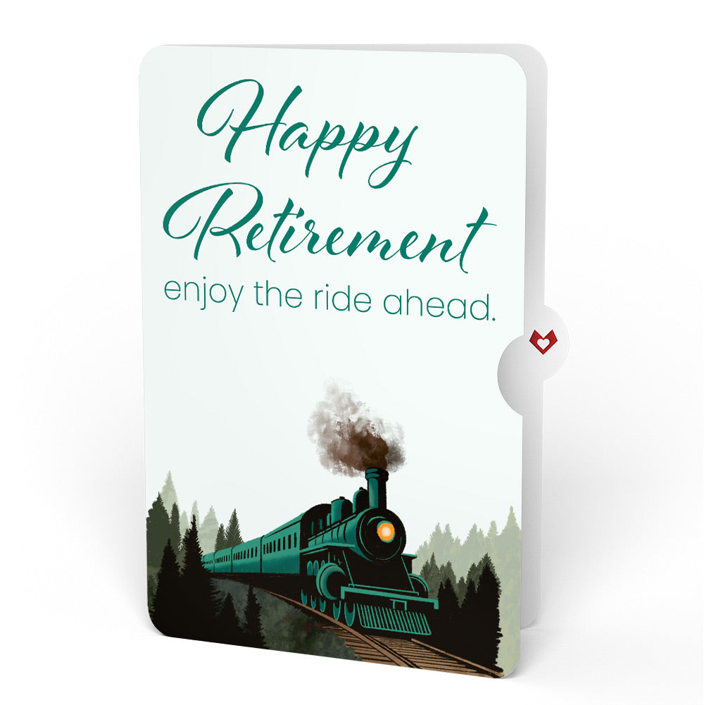 Classic Train Retirement Pop-Up Card and Sentiment Set