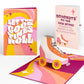 Let the Good Times Roll Roller Skate New Home Pop-Up Card and Sentiment Set