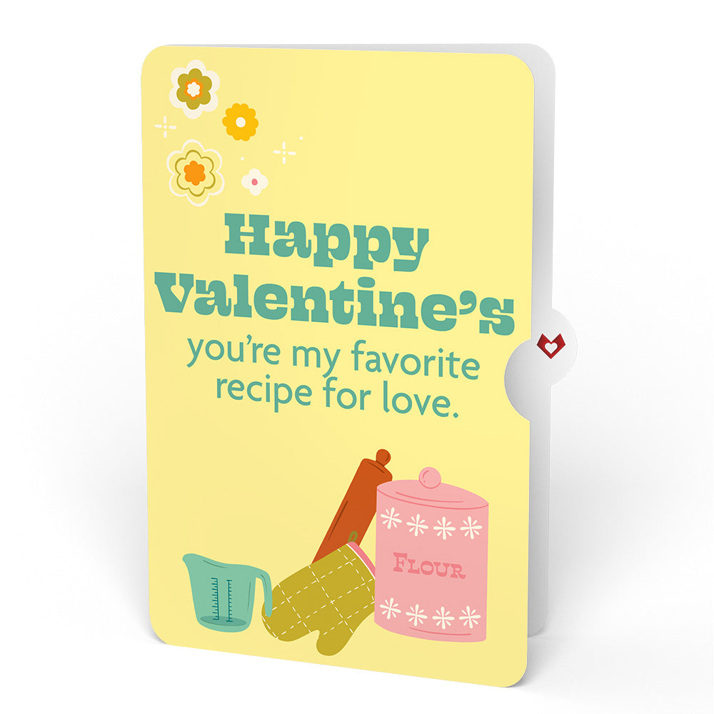 You Bake the World a Better Place Valentine's Day Pop-Up Card and Sentiment Set
