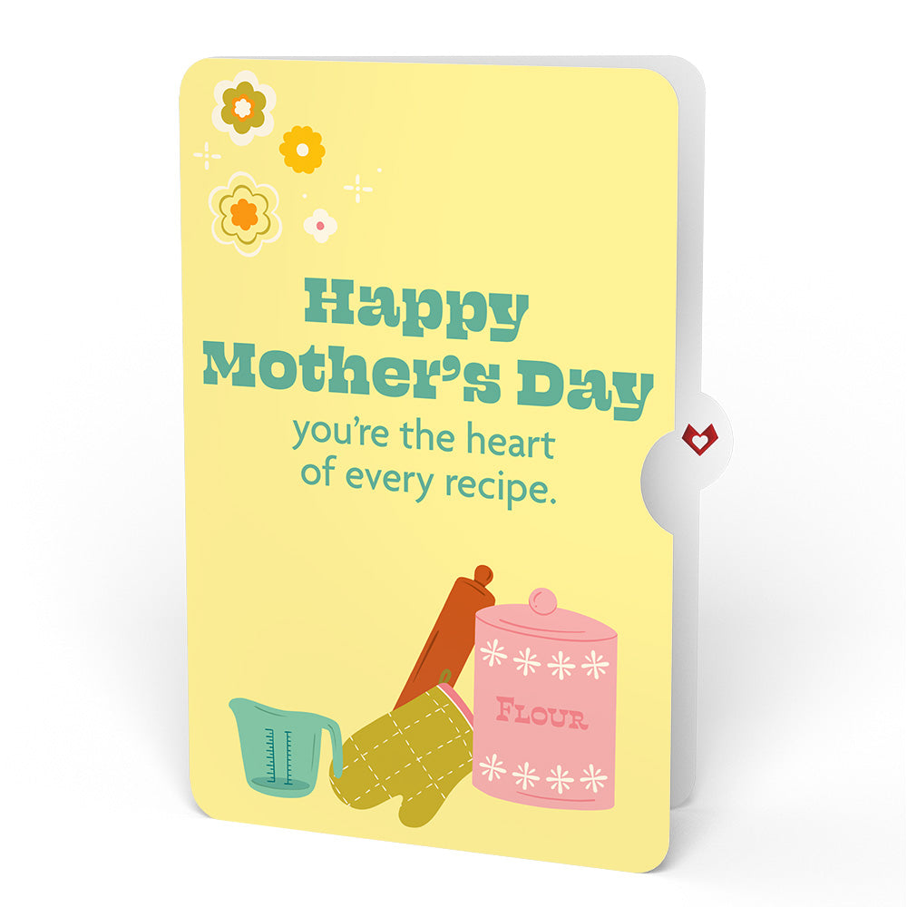 You Bake the World a Better Place Mother's Day Pop-Up Card and Sentiment Set