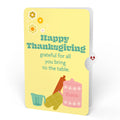 You Bake the World a Better Place Thanksgiving Pop-Up Card and Sentiment Set