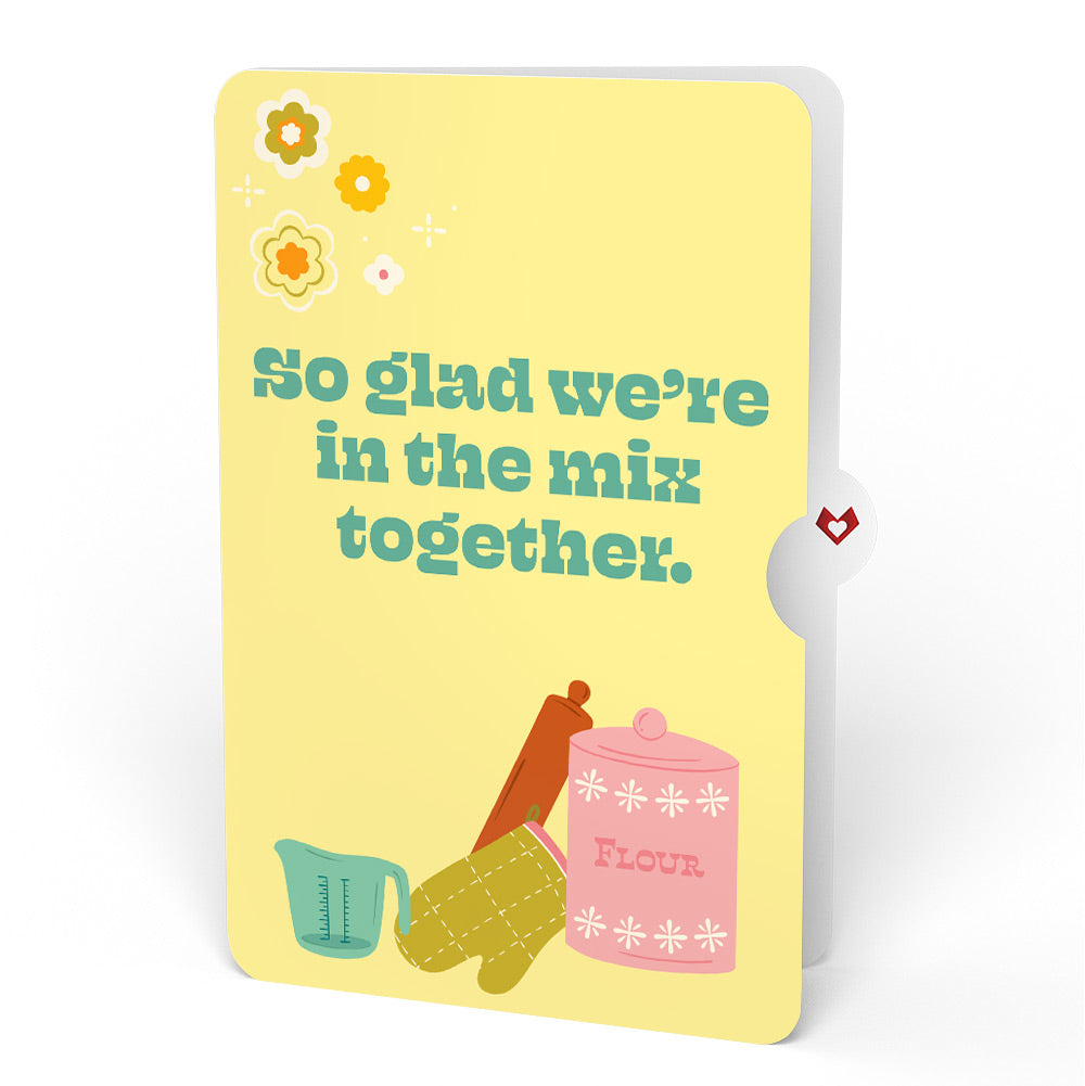 You Bake the World a Better Place Appreciation Pop-Up Card and Sentiment Set