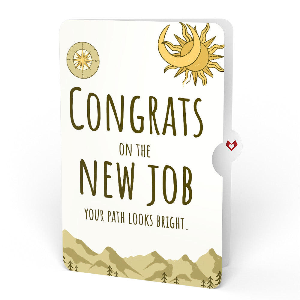 Guiding Compass New Job Pop-Up Card and Sentiment Set
