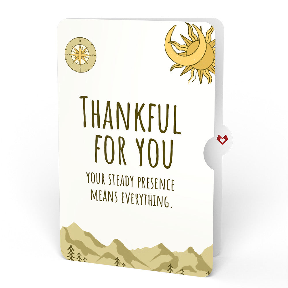Guiding Compass Thank You Pop-Up Card and Sentiment Set