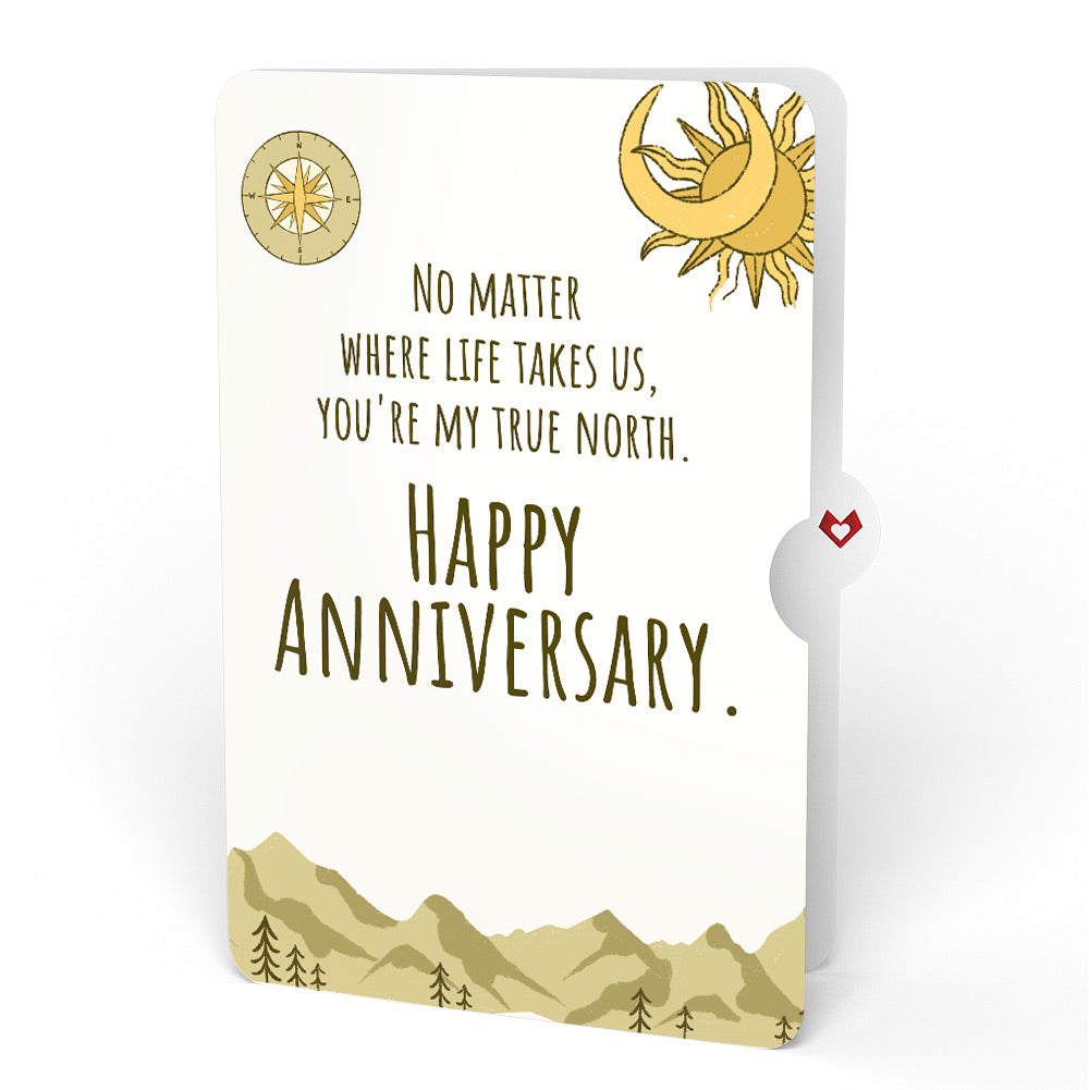 Guiding Compass Anniversary Pop-Up Card and Sentiment Set