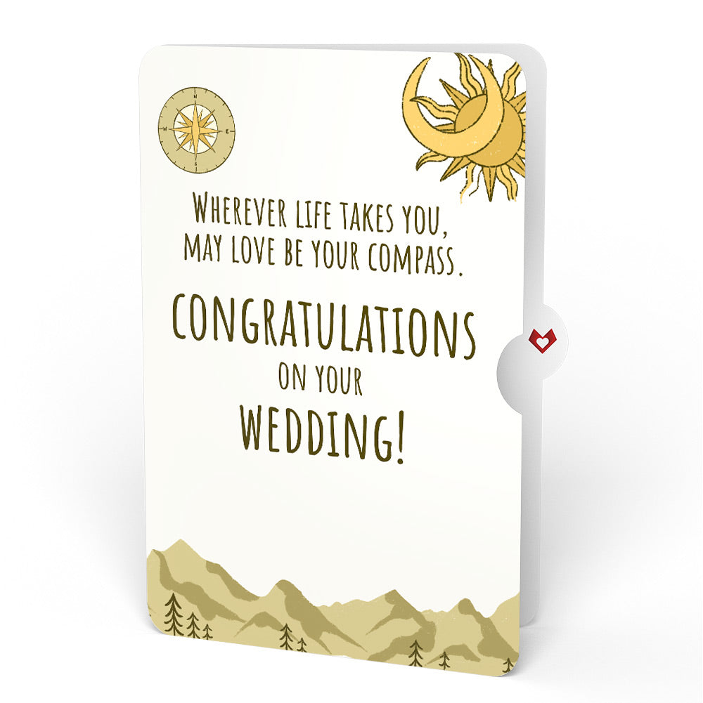 Guiding Compass Wedding Pop-Up Card and Sentiment Set