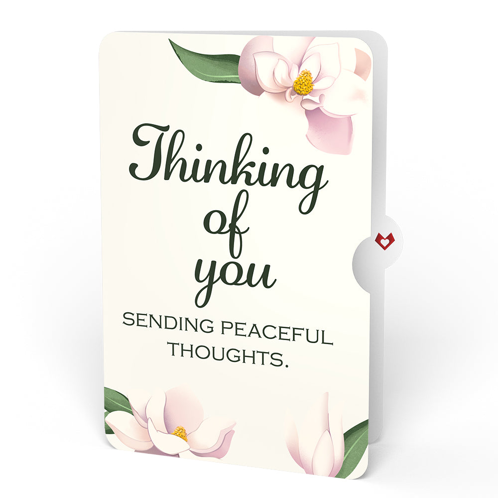 Pink Magnolia Tree Thinking of You Pop-Up Card and Sentiment Set