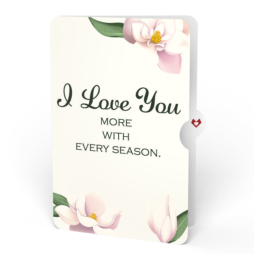 Pink Magnolia Tree Love Pop-Up Card and Sentiment Set