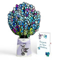 Sunlit Hydrangeas Wedding Suncatcher Bouquet and Sentiment Set