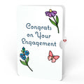 Garden Glow Engagement Suncatcher Bouquet and Sentiment Set