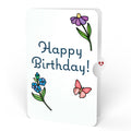 Garden Glow Birthday Suncatcher Bouquet and Sentiment Set