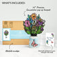 Garden Glow Get Well Soon Suncatcher Bouquet and Sentiment Set