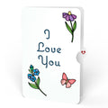 Garden Glow Love Suncatcher Bouquet and Sentiment Set