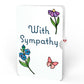 Garden Glow Sympathy Suncatcher Bouquet and Sentiment Set