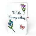 Garden Glow Sympathy Suncatcher Bouquet and Sentiment Set