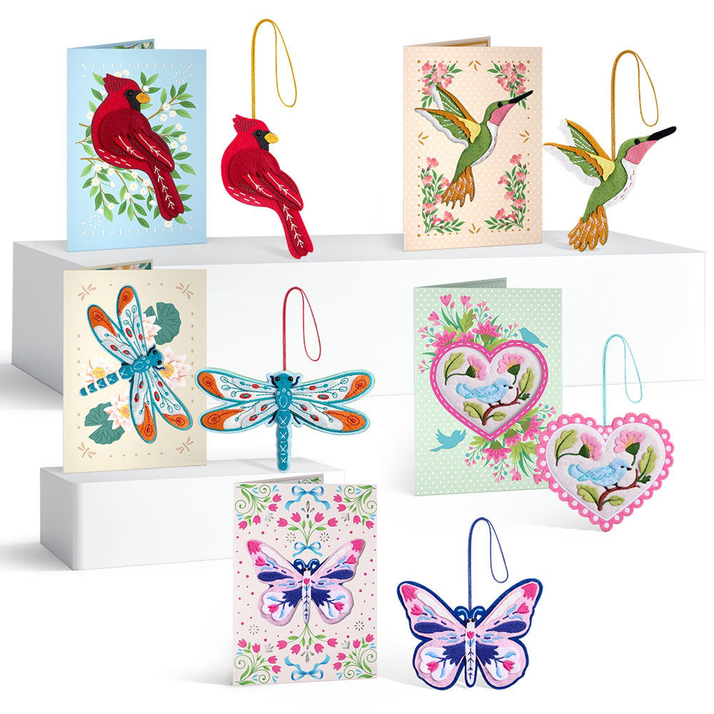 Wings of Wonder HeartFelt Charm Card™ 5-Pack