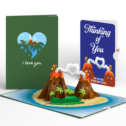I Lava You Thinking of You Pop-Up Card and Sentiment Set