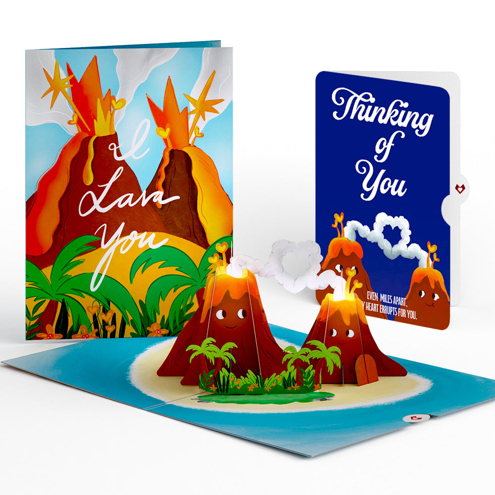 I Lava You Thinking of You Light-Up Pop-Up Card and Sentiment Set