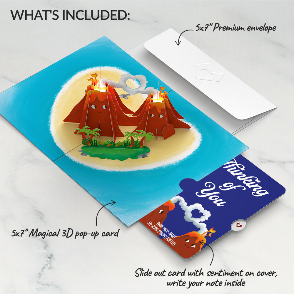 I Lava You Thinking of You Light-Up Pop-Up Card and Sentiment Set
