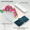 Watercolor Orchid Birthday Pop-Up Card and Aries Zodiac Sentiment Set